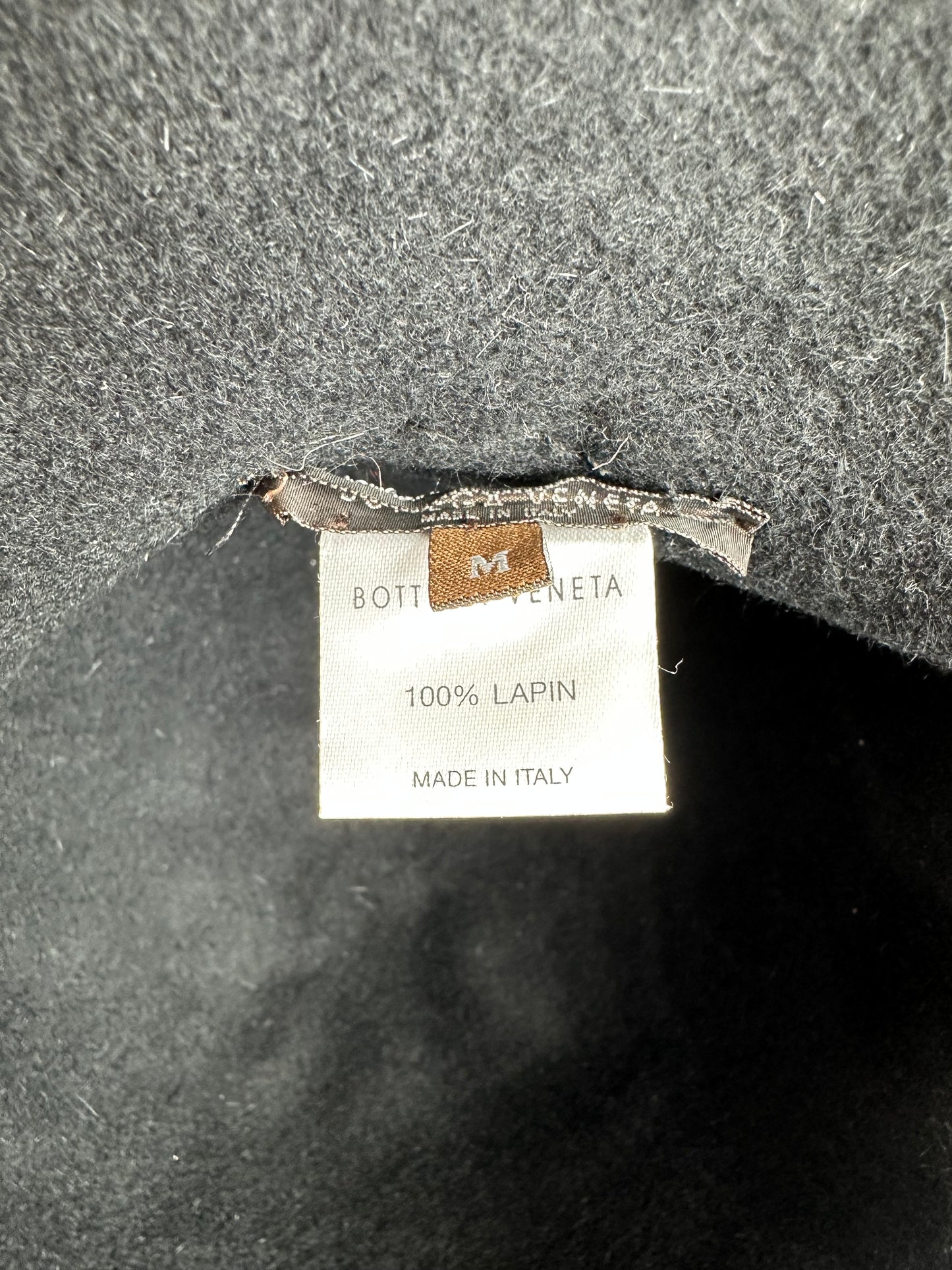 Vintage Bottega Veneta Lana Wool Oversized Hat M