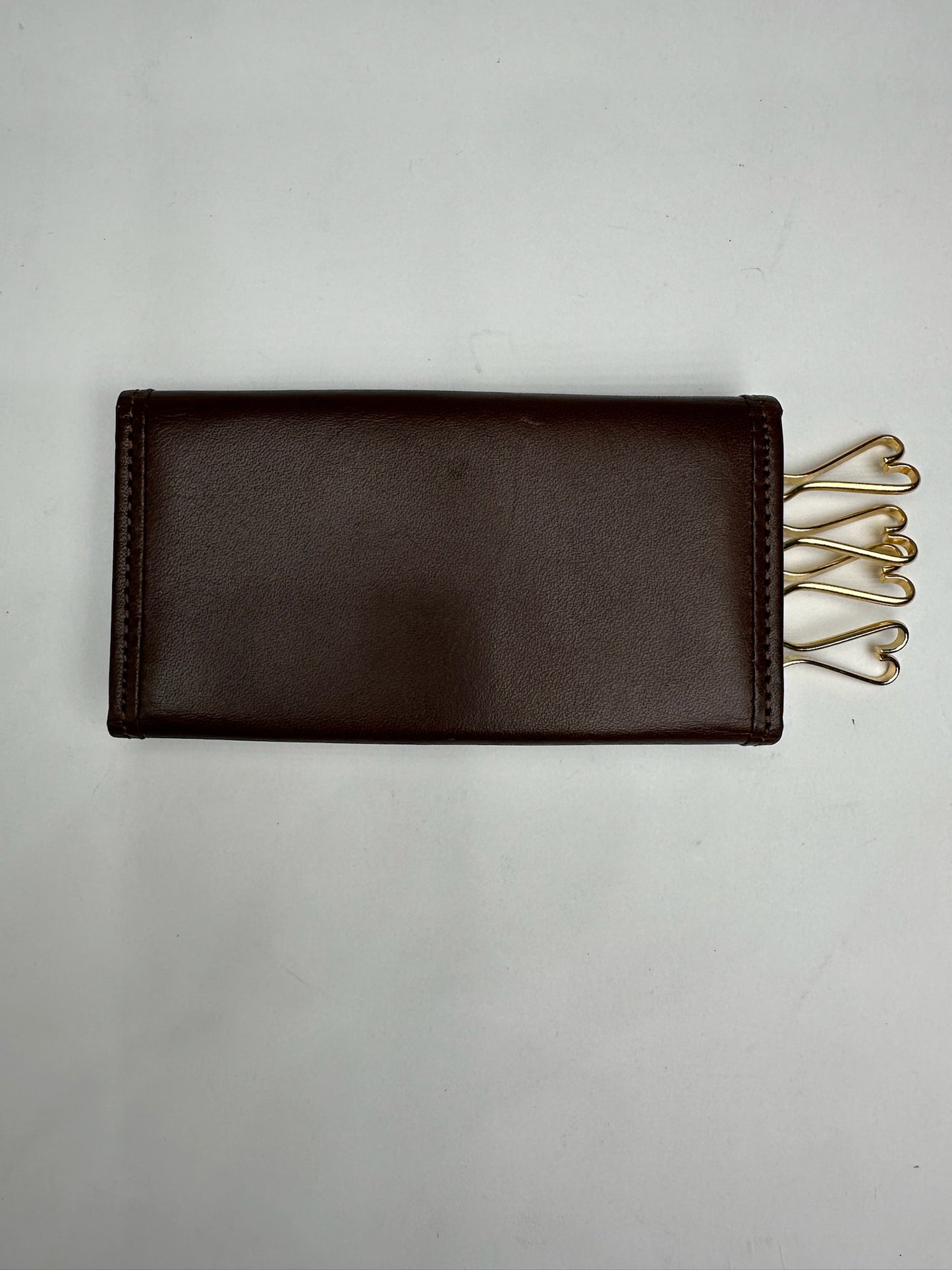 Vintage Givenchy Leather Key Holder Brown