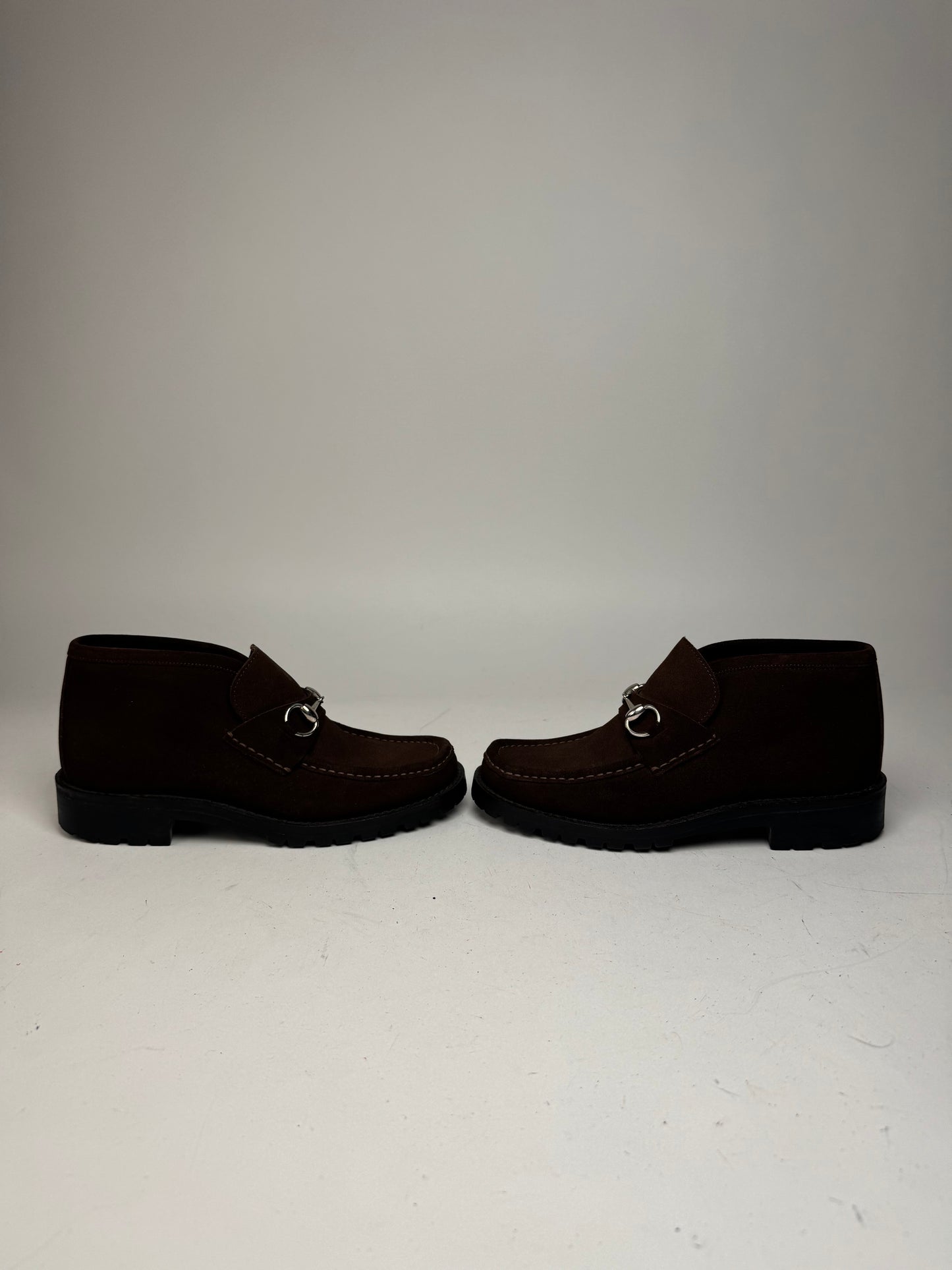 Vintage Gucci Suede Boots Brown EU39