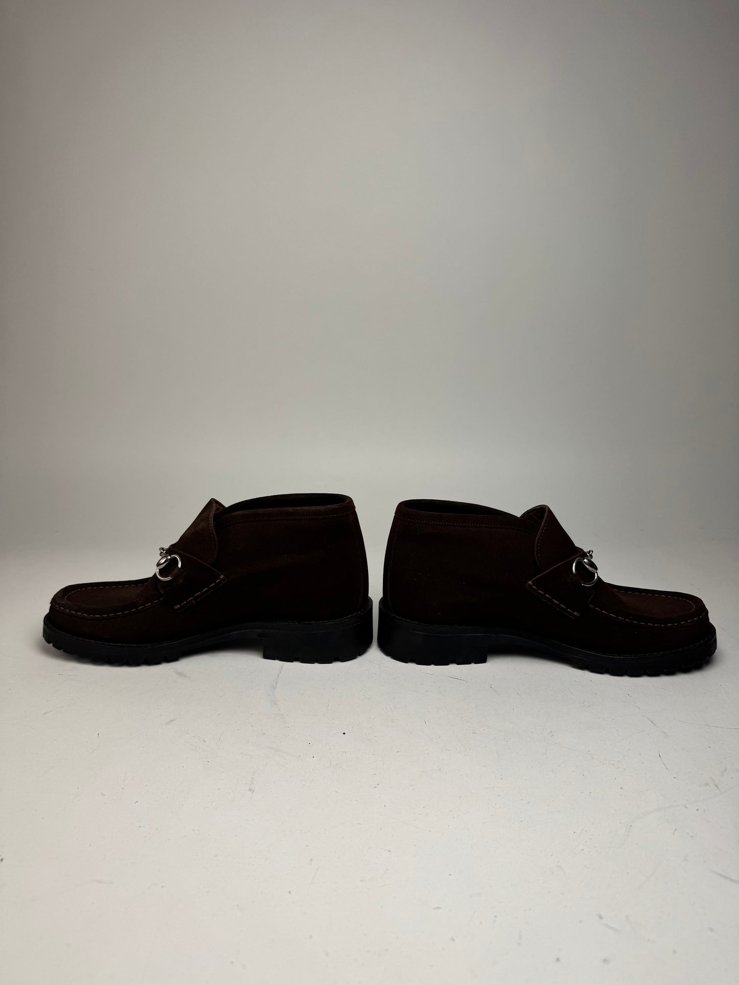 Vintage Gucci Suede Boots Brown EU39