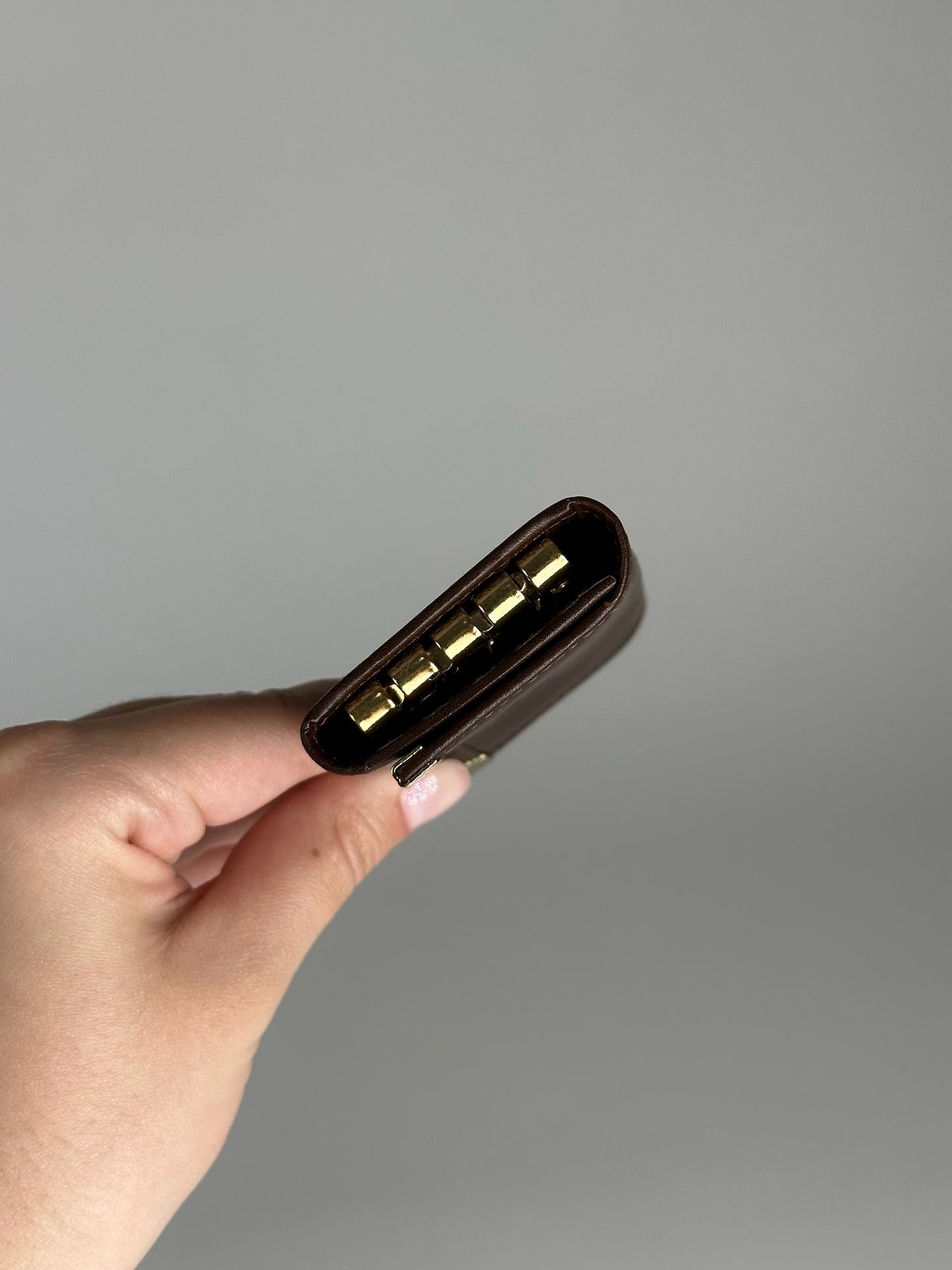 Vintage Givenchy Leather Key Holder Brown