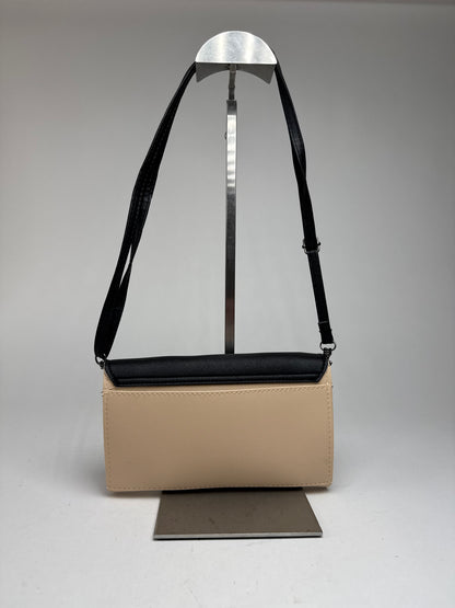 Vintage Yohji Yamamoto 2 Way leather bag black/beige