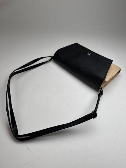 Vintage Yohji Yamamoto 2 Way leather bag black/beige