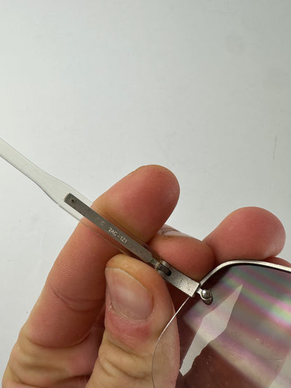 Vintage Prada Transparent Sunglasses Brown White