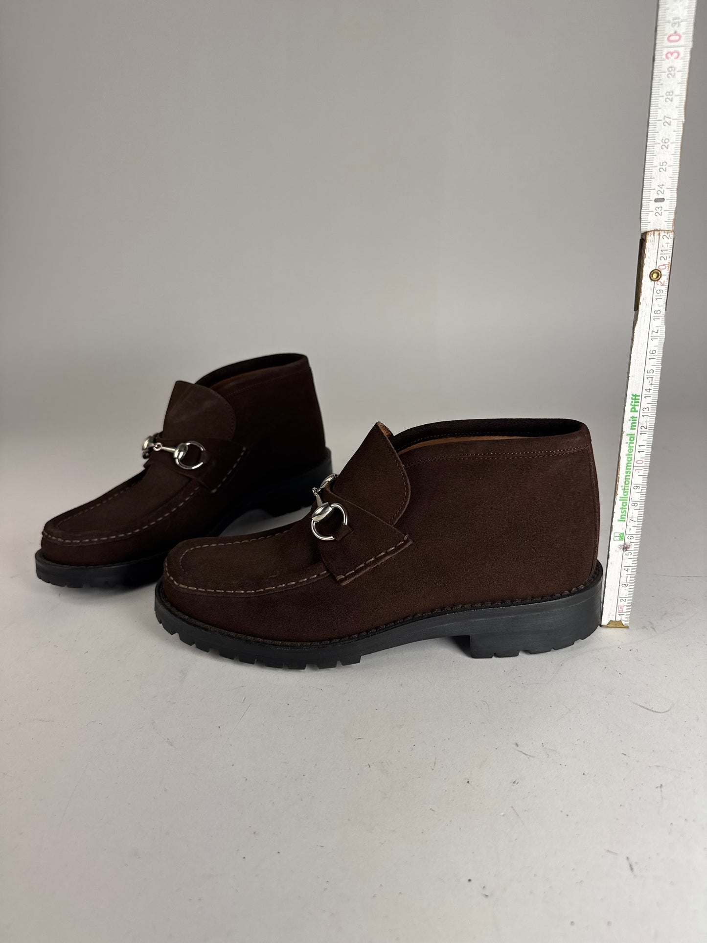 Vintage Gucci Suede Boots Brown EU39