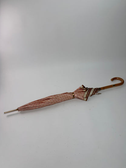 Vintage Celine Monogram Umbrella Pink