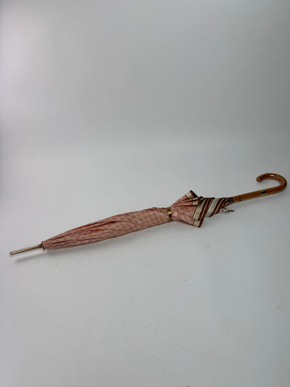 Vintage Celine Monogram Umbrella Pink