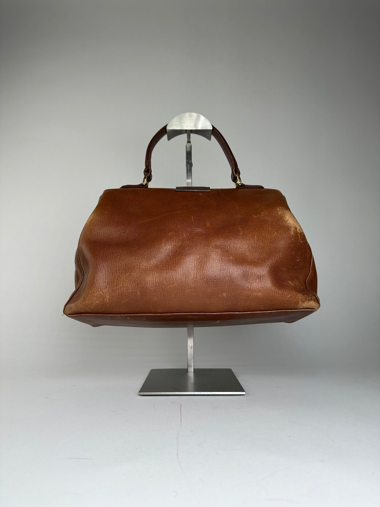 Vintage Givenchy GV3 Leather Handbag Brown