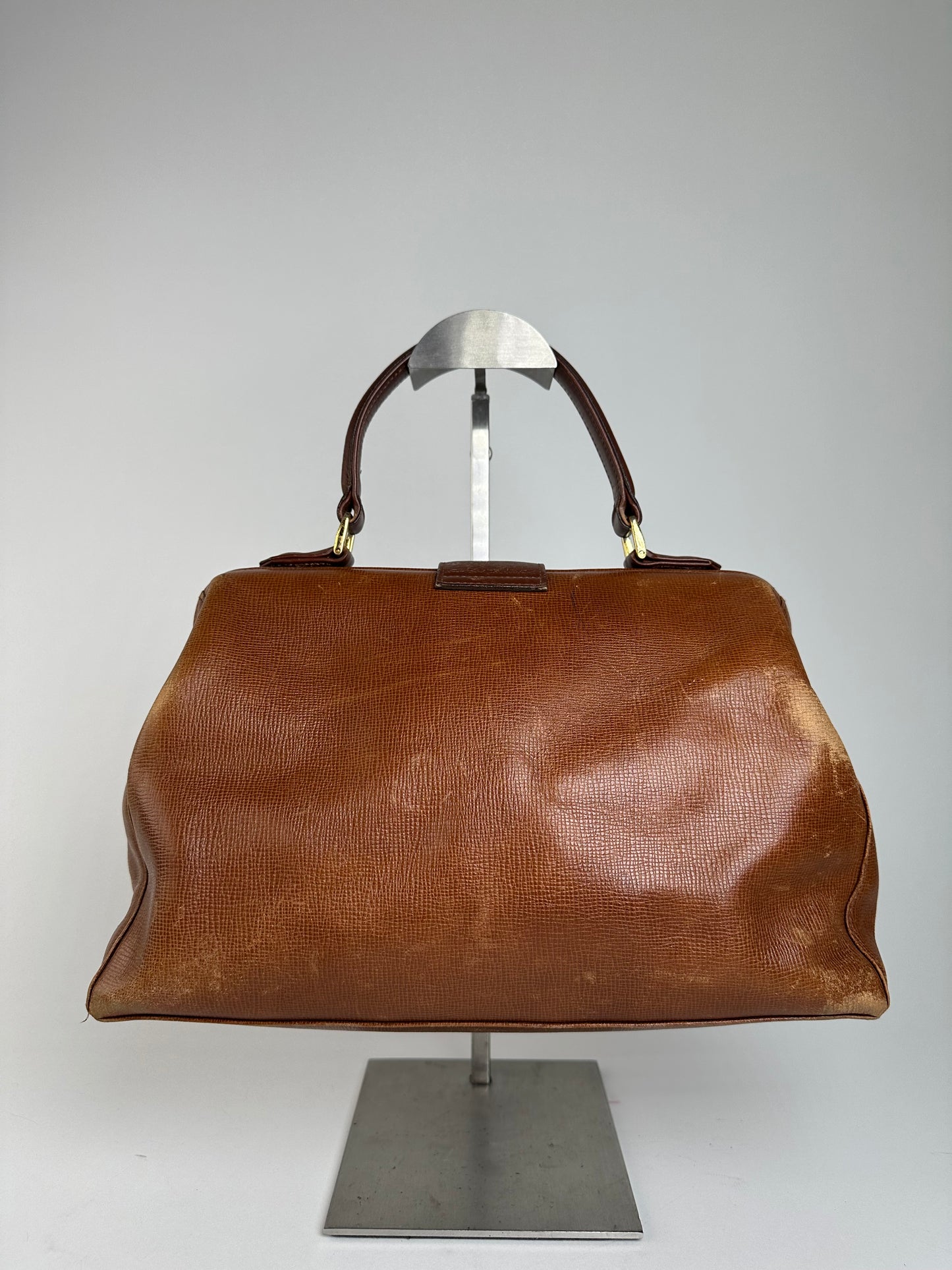 Vintage Givenchy GV3 Leather Handbag Brown