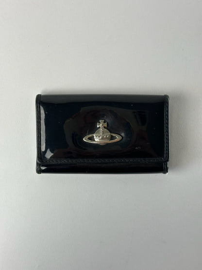 Vintage Vivienne Westwood Leather Key Holder black