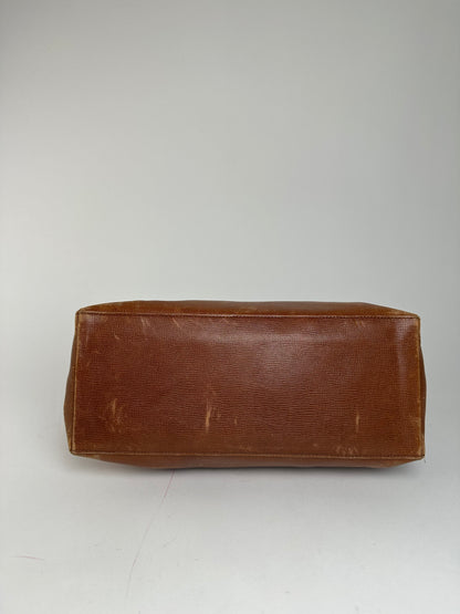 Vintage Givenchy GV3 Leather Handbag Brown