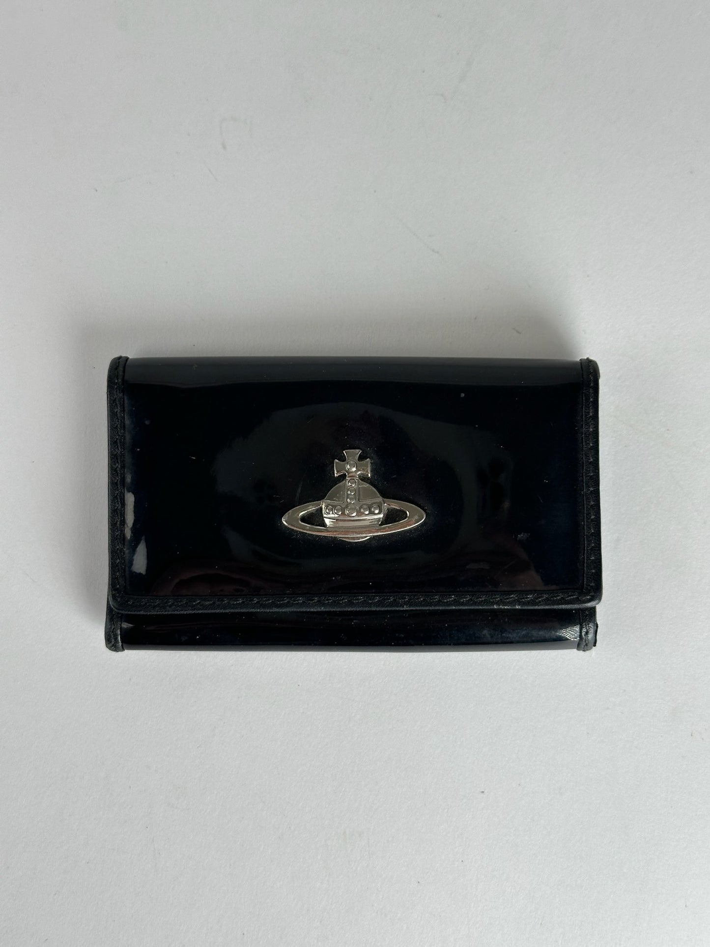 Vintage Vivienne Westwood Leather Key Holder black