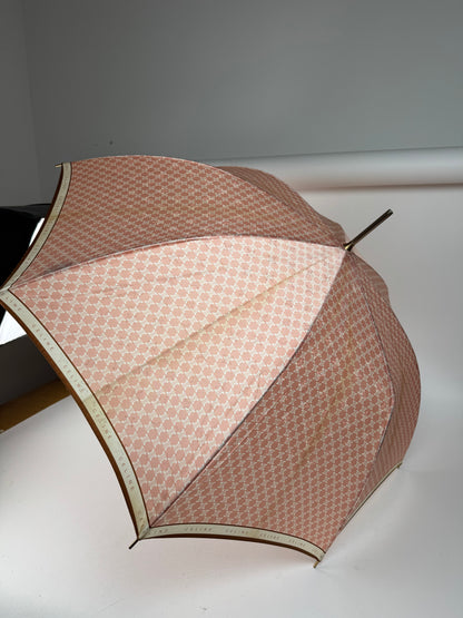 Vintage Celine Monogram Umbrella Pink