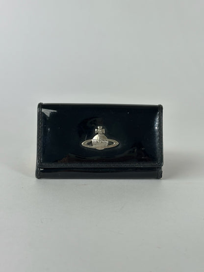 Vintage Vivienne Westwood Leather Key Holder black