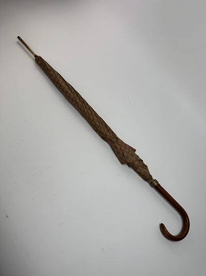 Vintage Celine Monogram Umbrella Beige