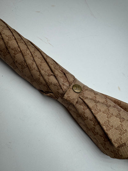 Vintage Celine Monogram Umbrella Beige