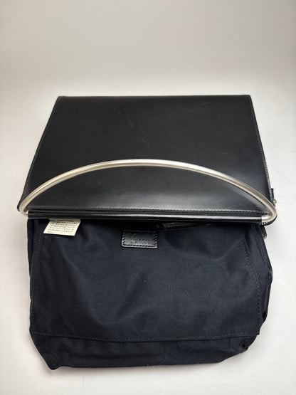 Vintage Yohji Yamamoto Patent Leather bag black