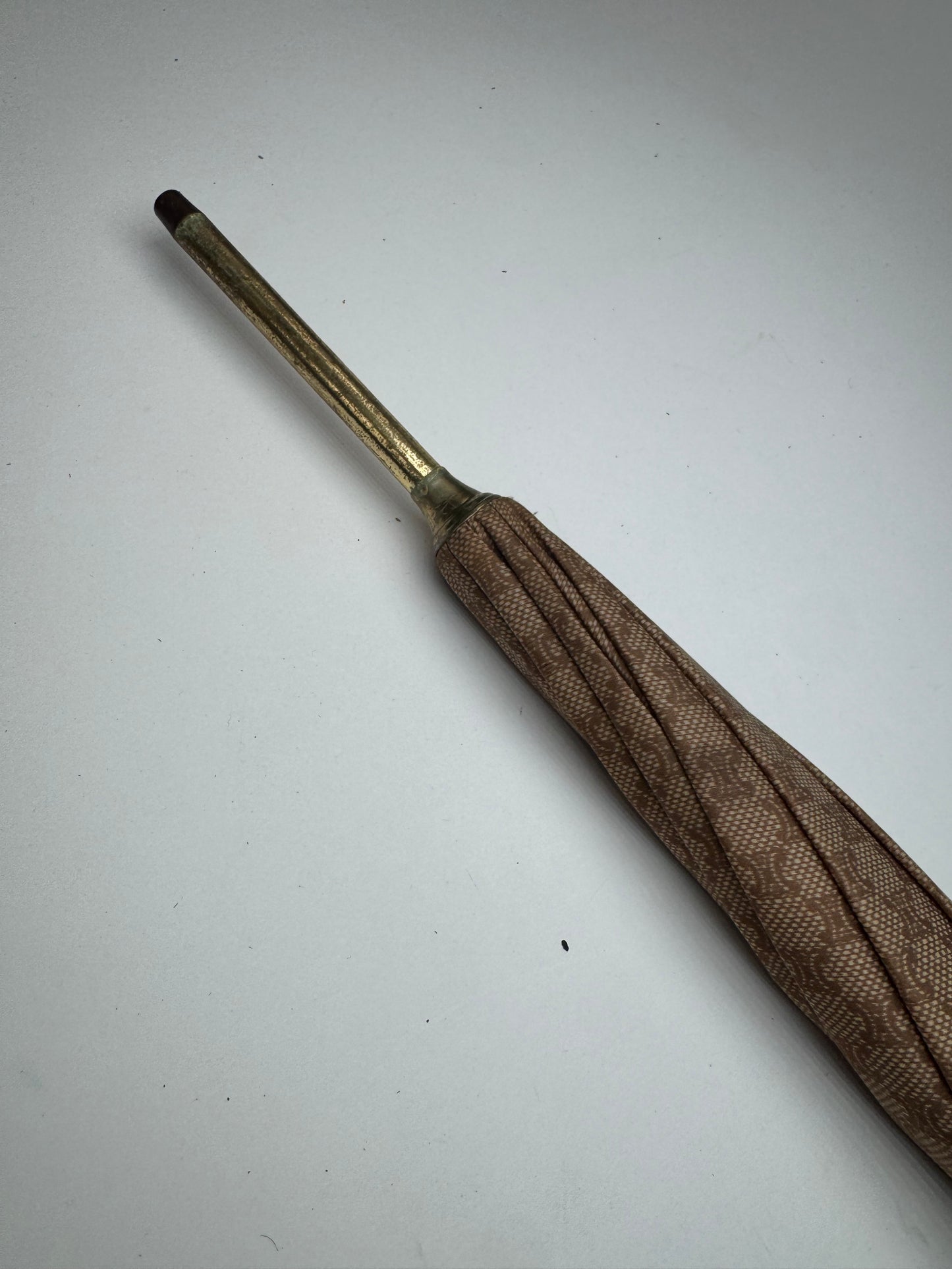 Vintage Celine Monogram Umbrella Beige