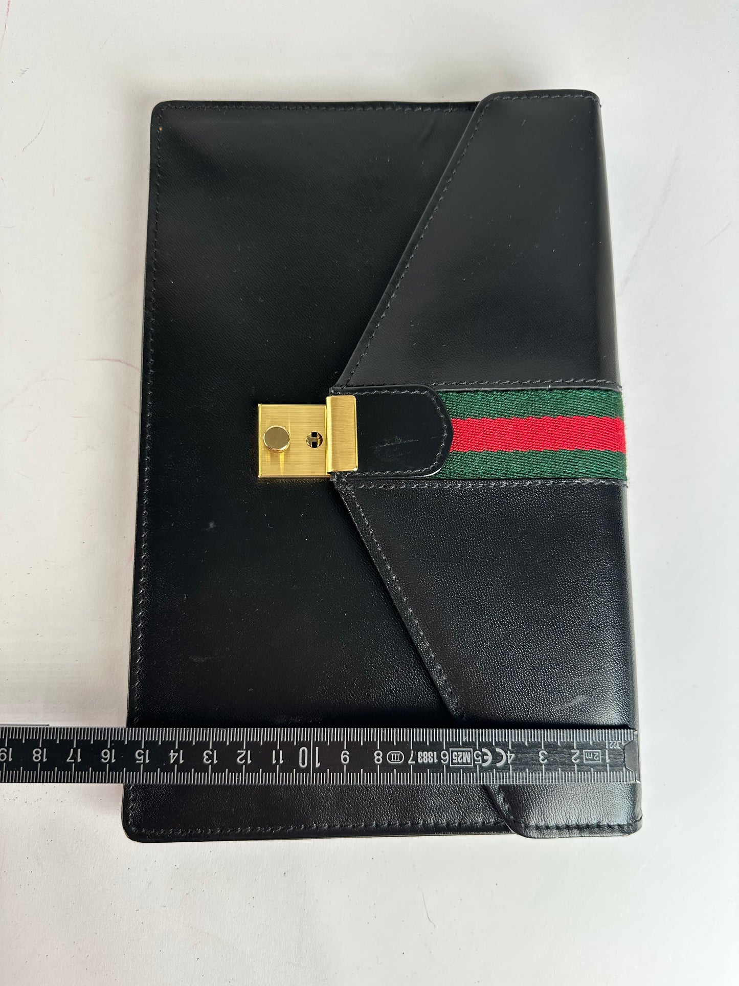 Vintage Gucci Leather Clutch Black