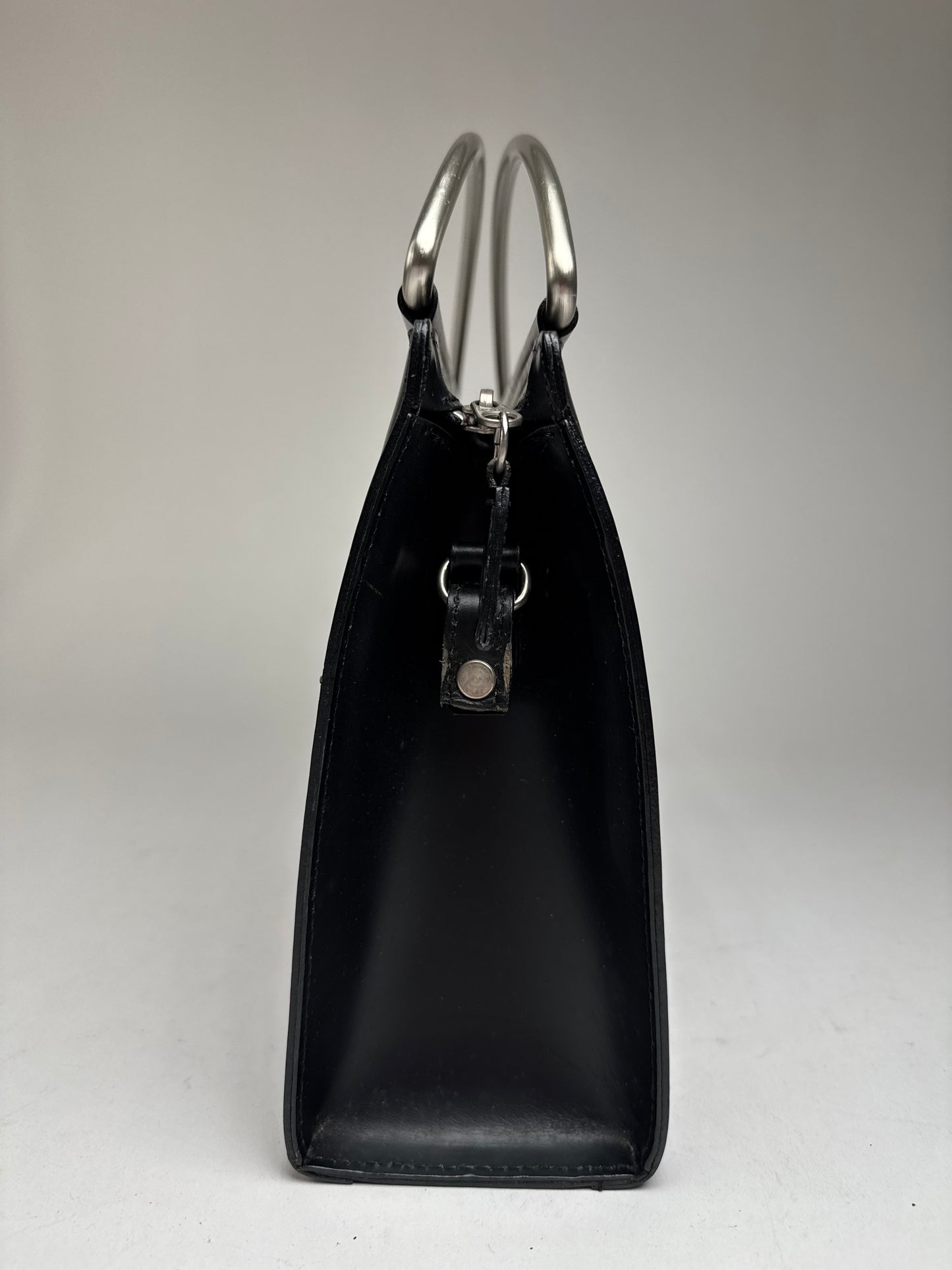Vintage Yohji Yamamoto Patent Leather bag black