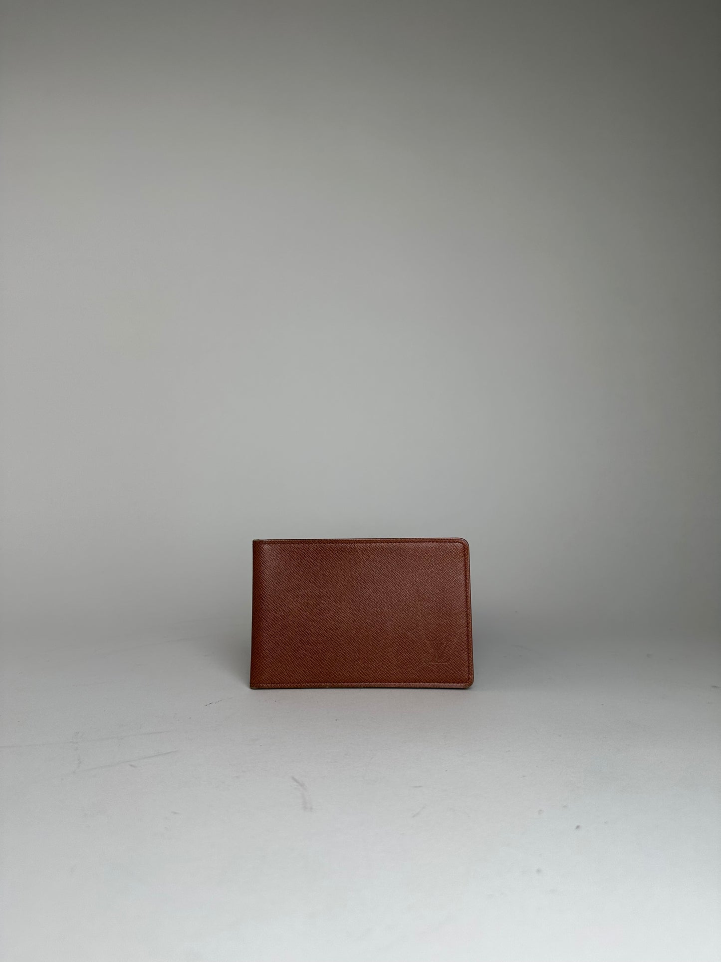 Vintage Louis Vuitton Epi Leather Card Holder Brown