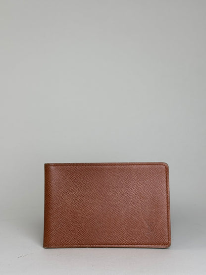 Vintage Louis Vuitton Epi Leather Card Holder Brown
