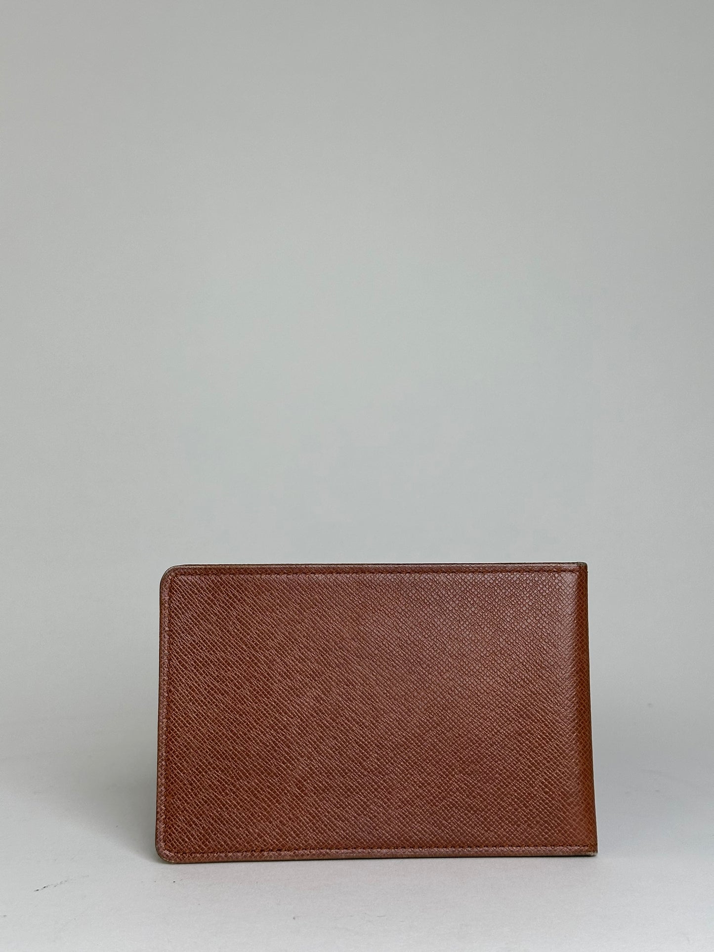 Vintage Louis Vuitton Epi Leather Card Holder Brown