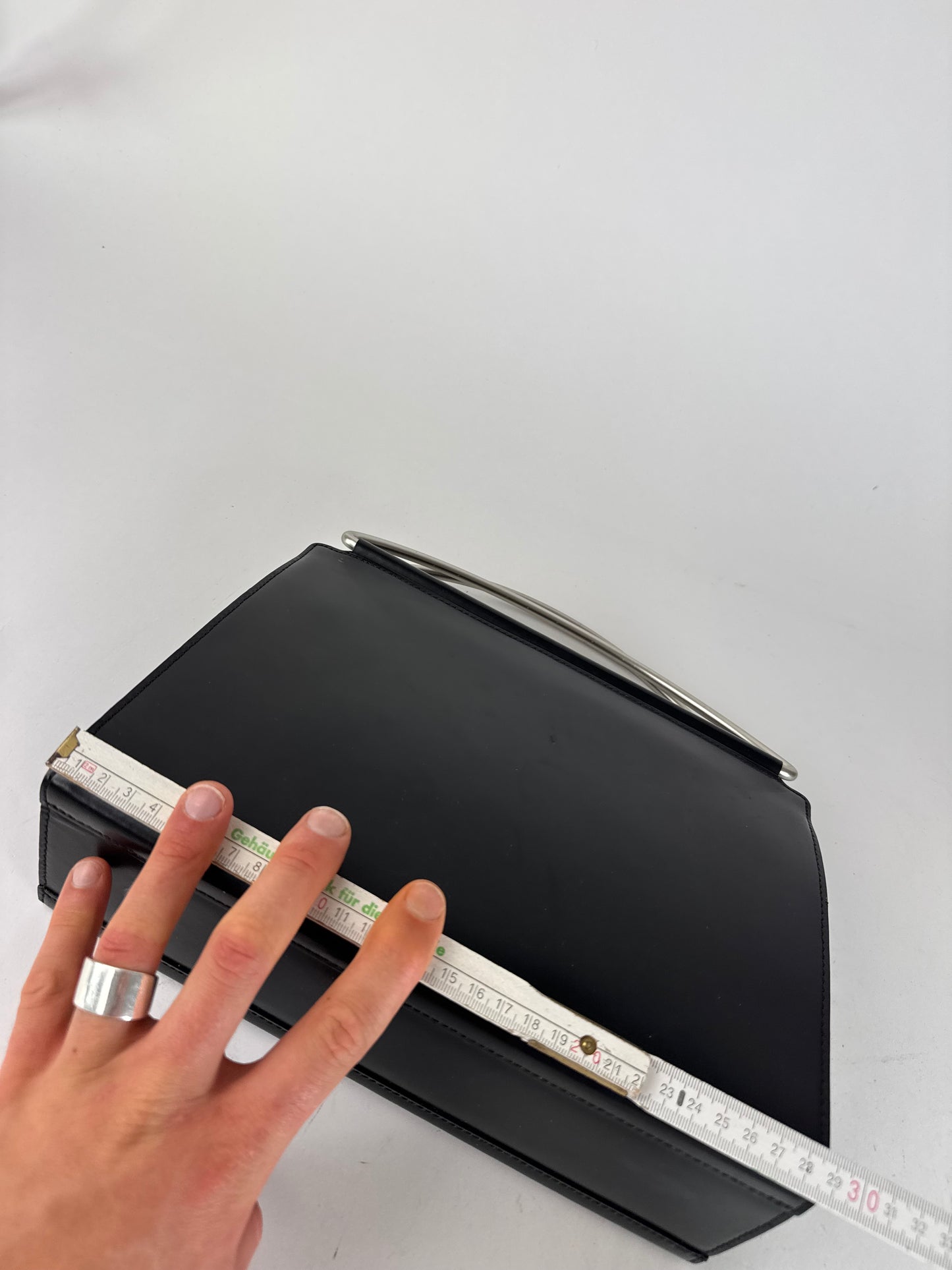 Vintage Yohji Yamamoto Patent Leather bag black