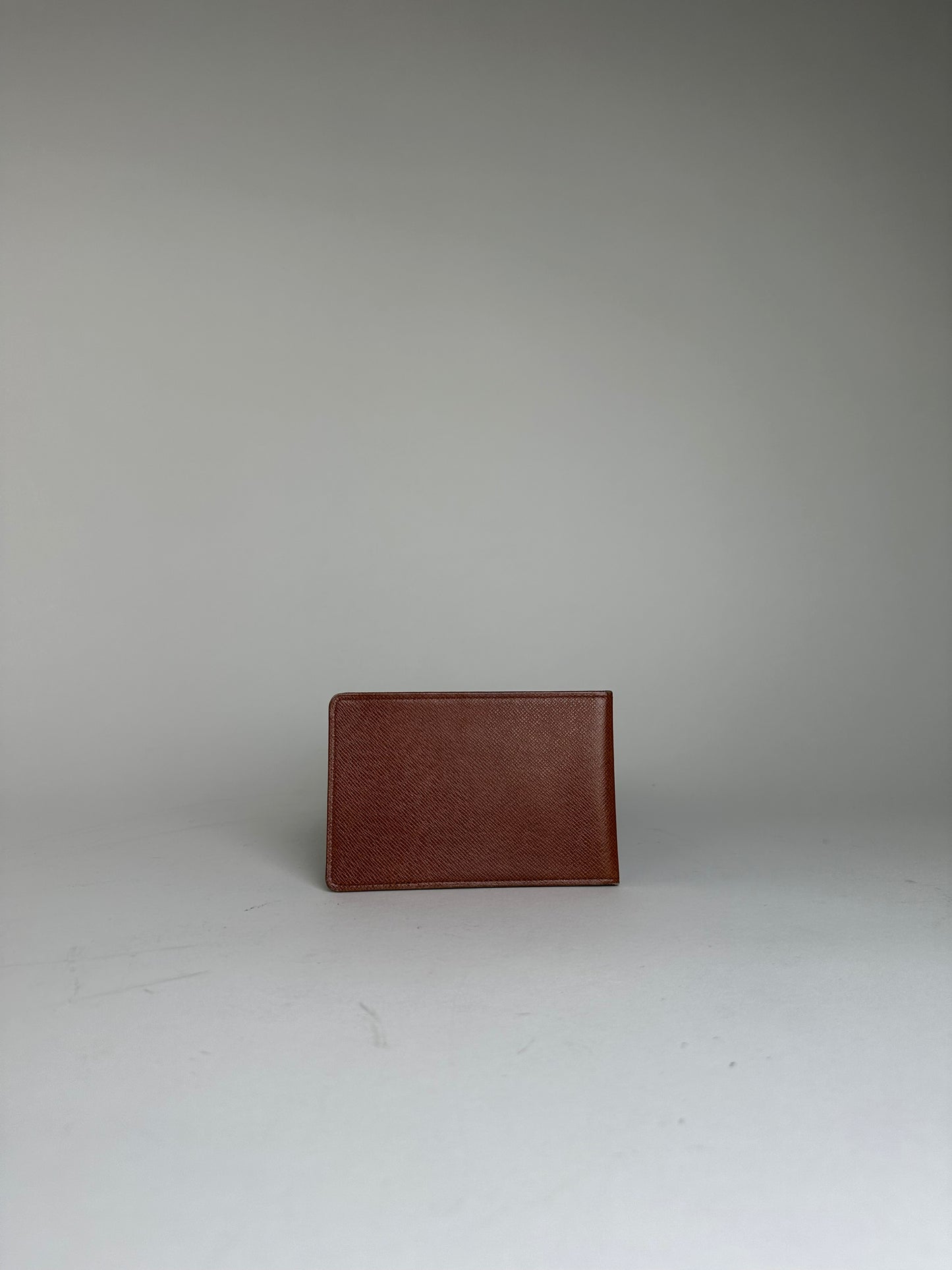 Vintage Louis Vuitton Epi Leather Card Holder Brown