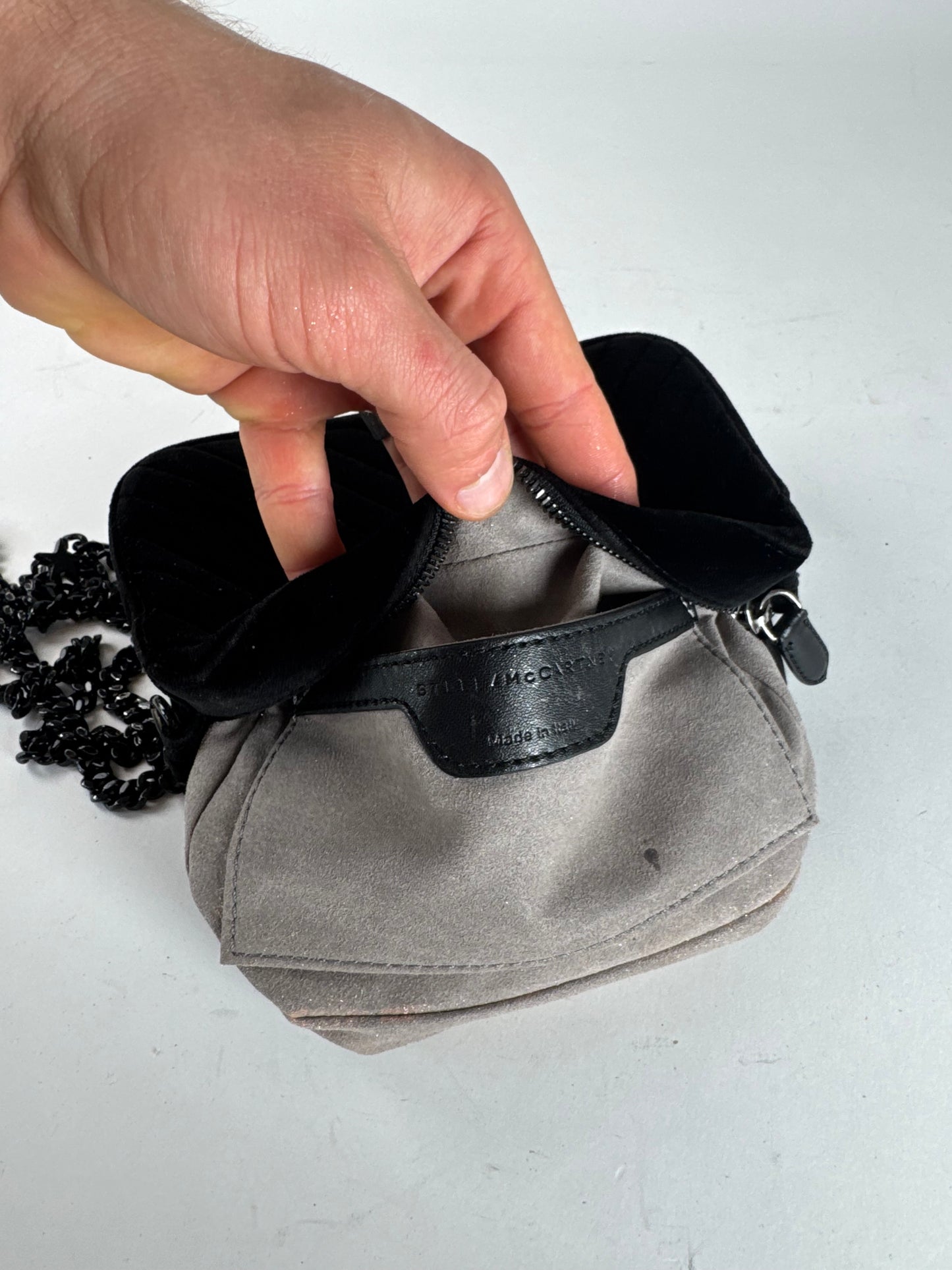 Vintage Stella Mc Cartney Vegan Leather Crossbody bag black