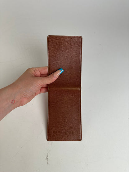 Vintage Louis Vuitton Epi Leather Card Holder Brown
