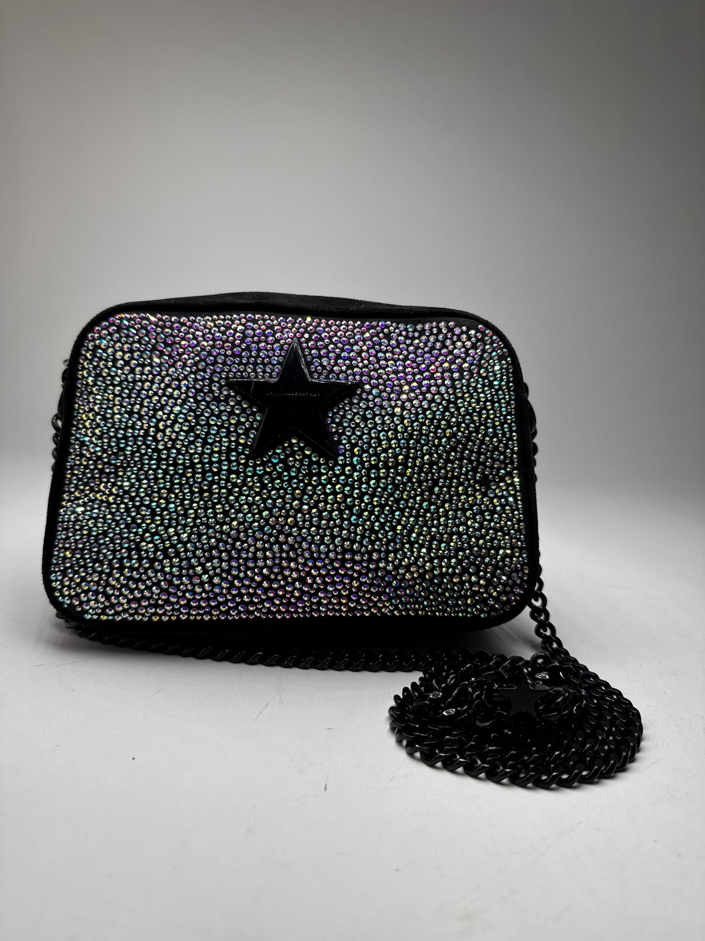 Vintage Stella Mc Cartney Vegan Leather Crossbody bag black