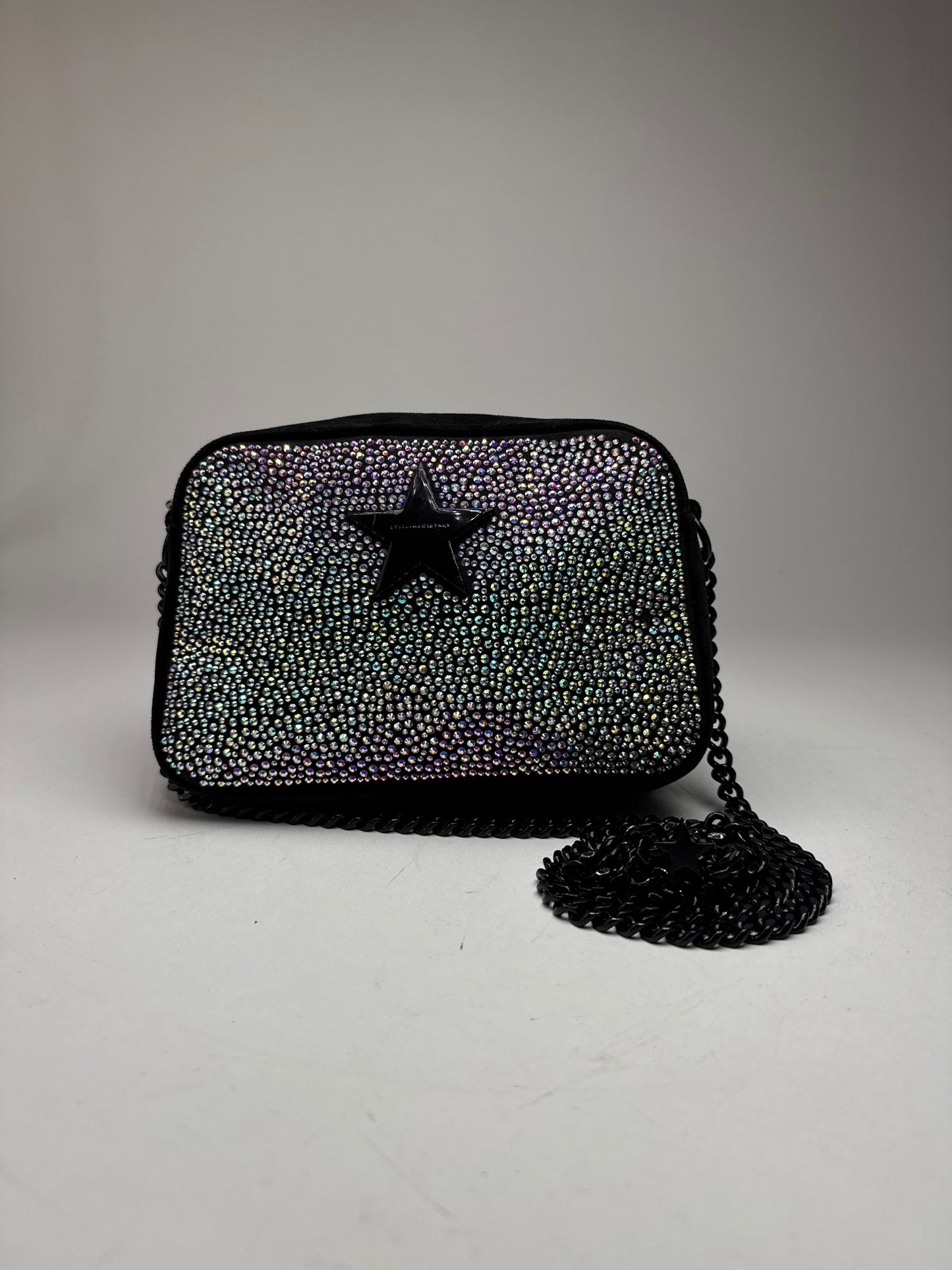 Vintage Stella Mc Cartney Vegan Leather Crossbody bag black