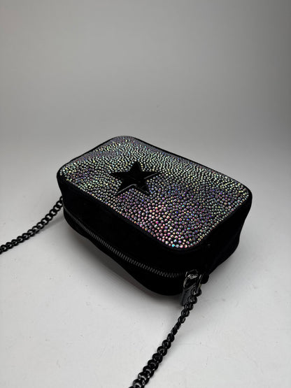 Vintage Stella Mc Cartney Vegan Leather Crossbody bag black