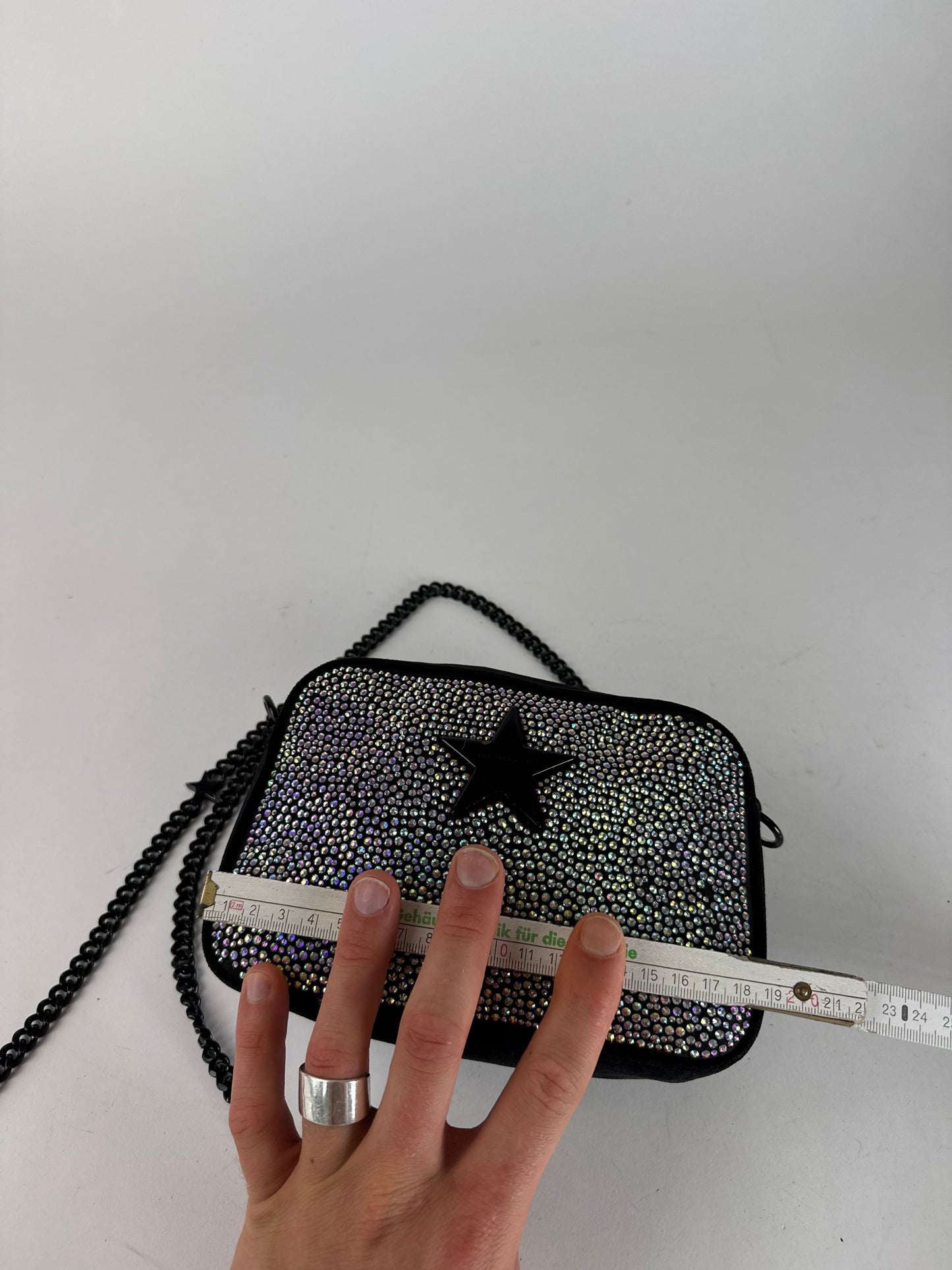 Vintage Stella Mc Cartney Vegan Leather Crossbody bag black