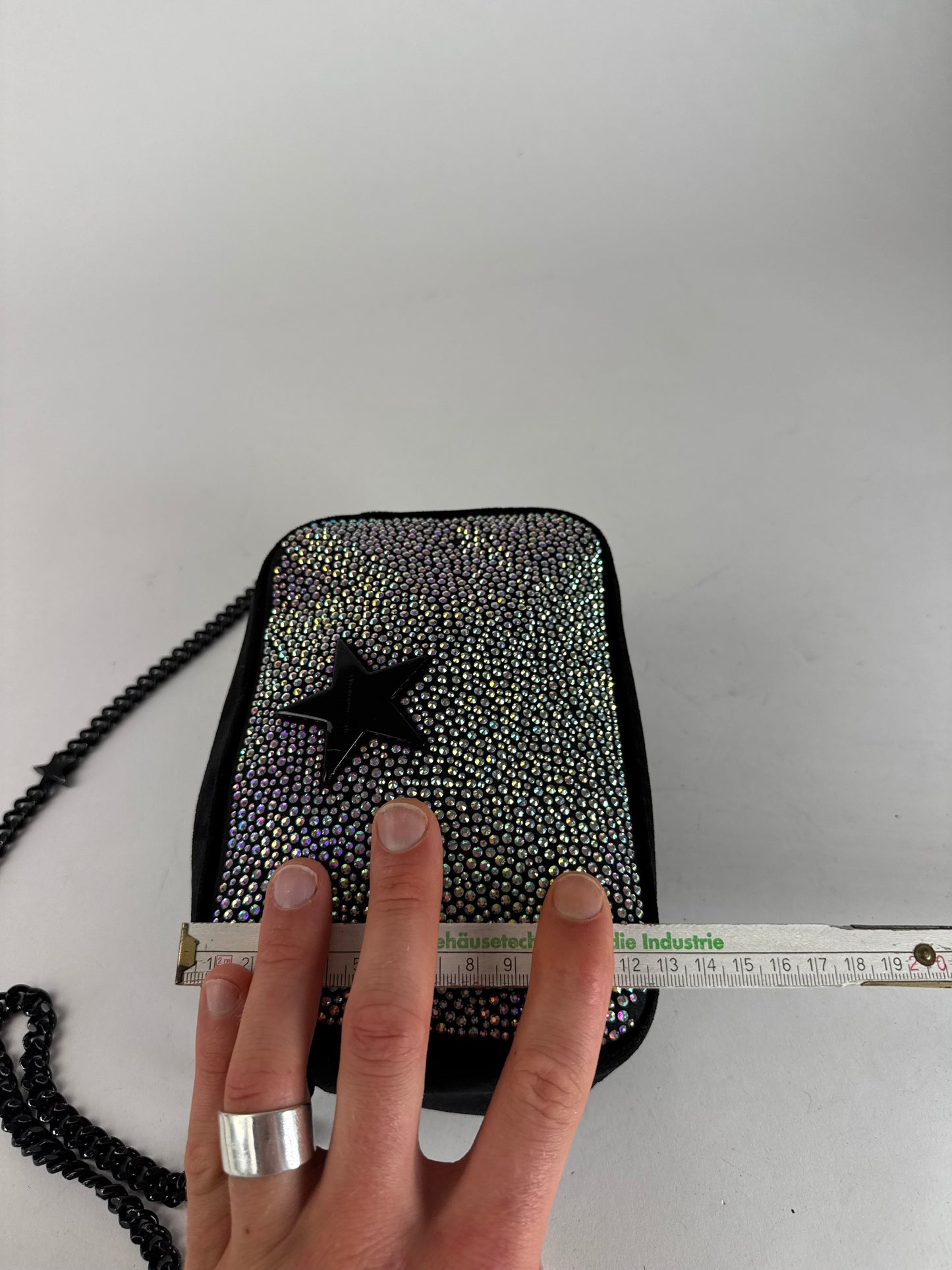 Vintage Stella Mc Cartney Vegan Leather Crossbody bag black