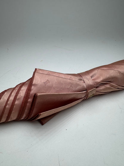 Vintage Celine Paris Monogram Umbrella Pink