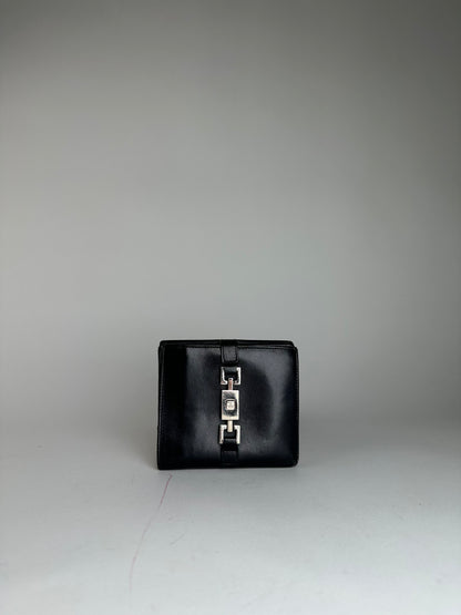 Vintage Gucci Leather Jackie Wallet Black