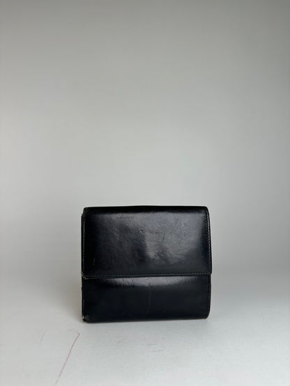 Vintage Gucci Leather Jackie Wallet Black