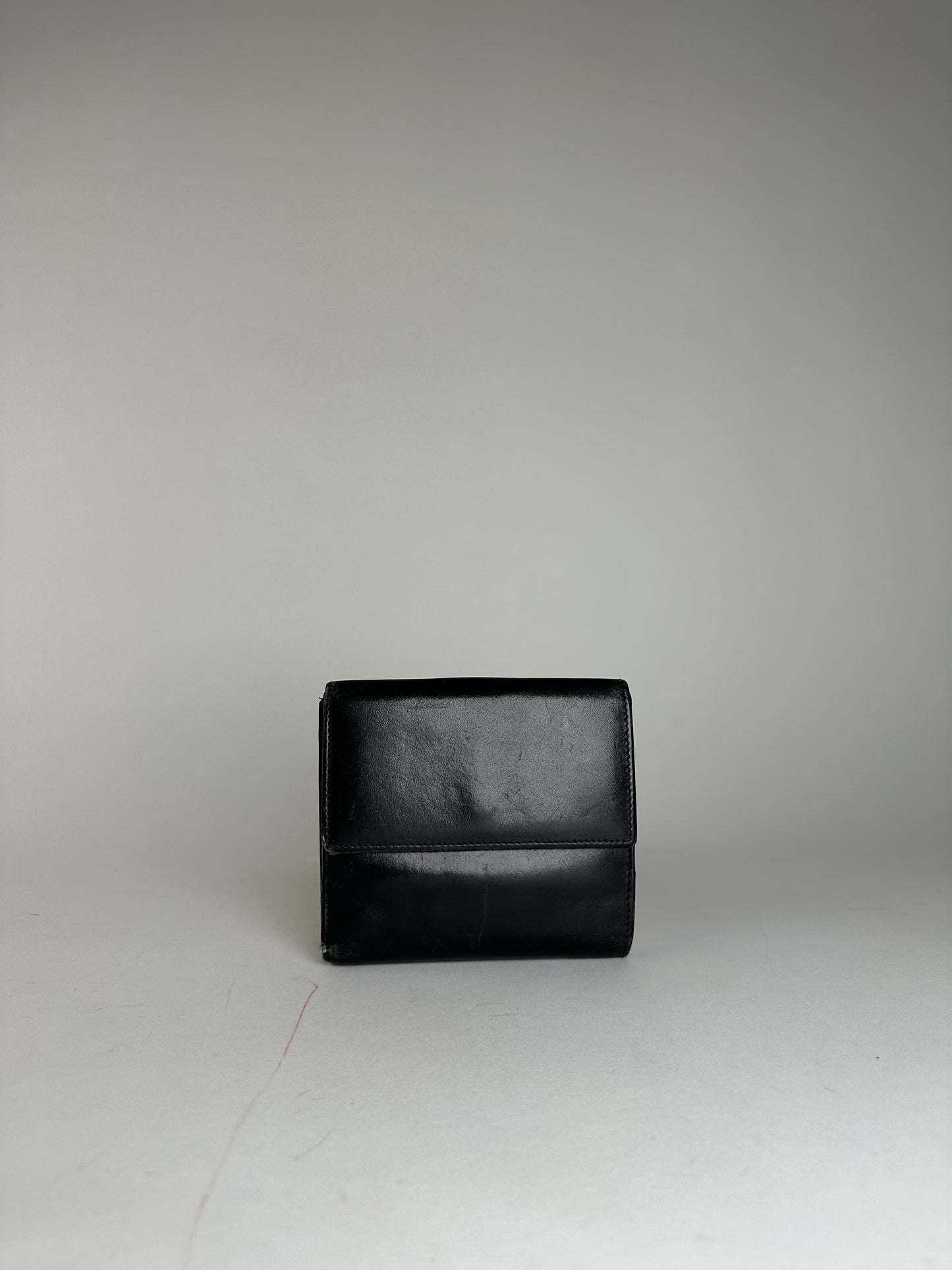 Vintage Gucci Leather Jackie Wallet Black