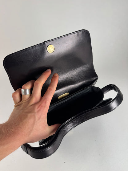 Vintage 2Way Givenchy 4G Leather Bag black