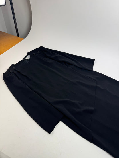 Vintage Givenchy Wool Dress Black 40/L