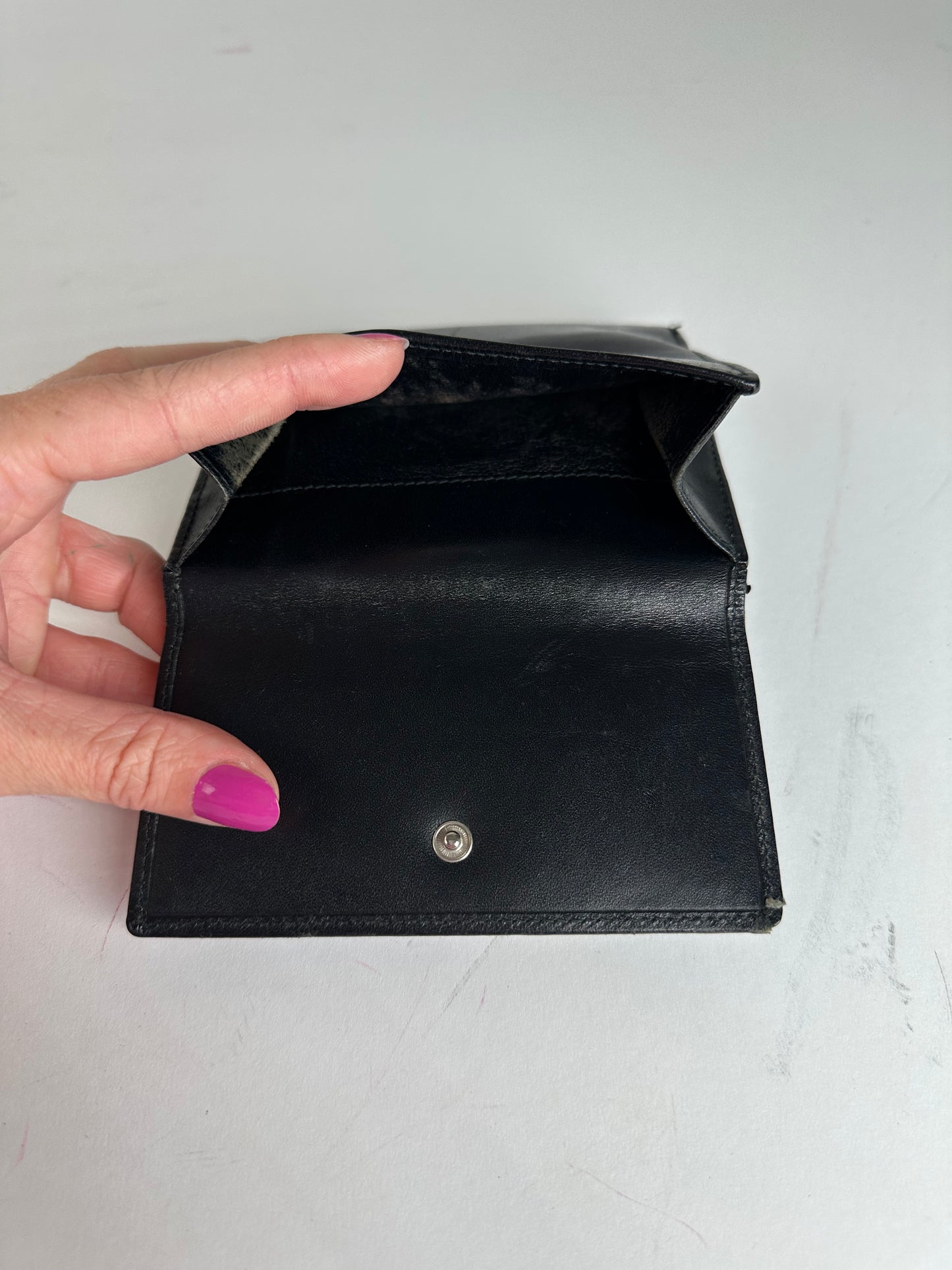 Vintage Gucci Leather Jackie Wallet Black