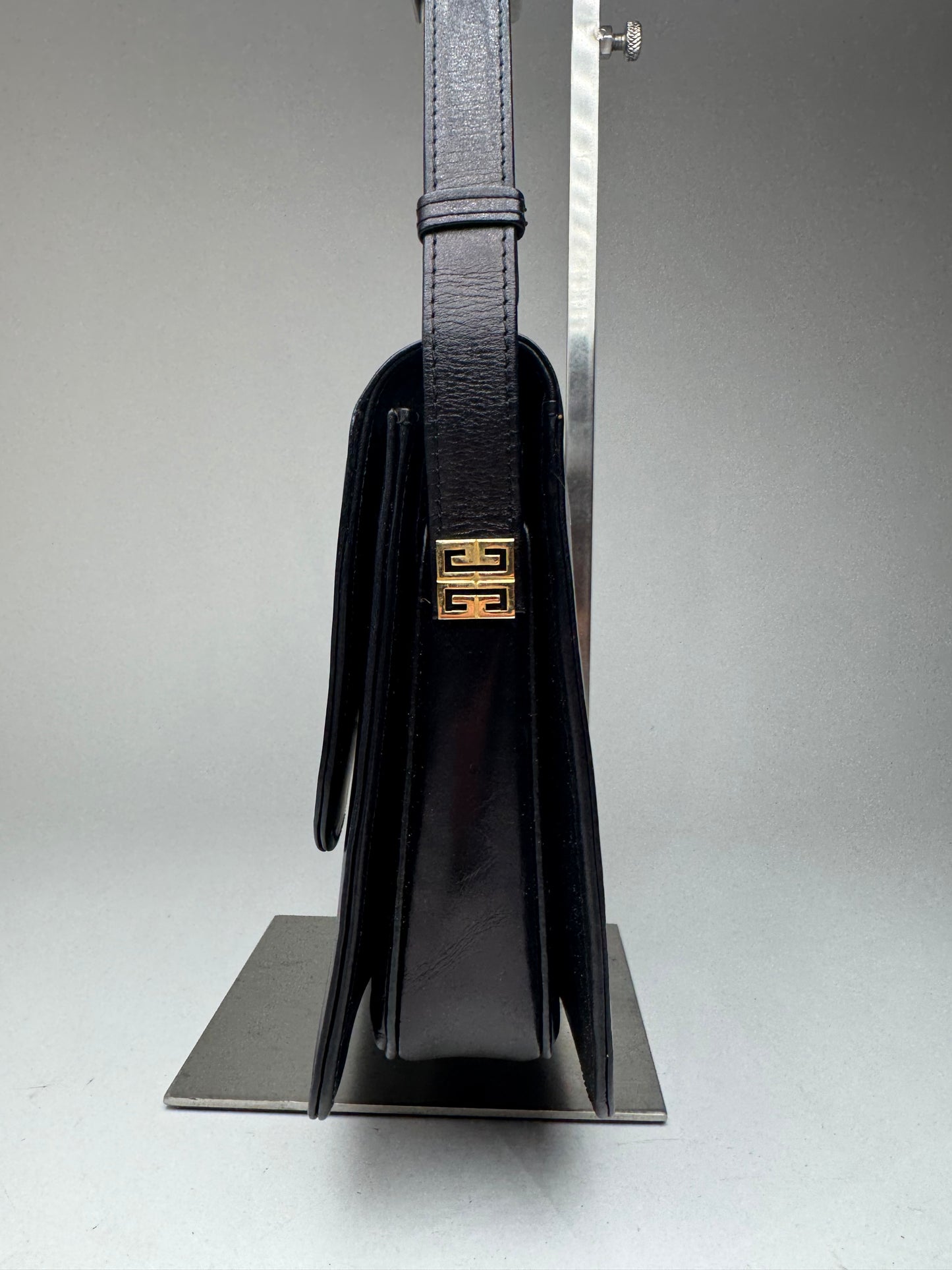 Vintage 2Way Givenchy 4G Leather Bag black