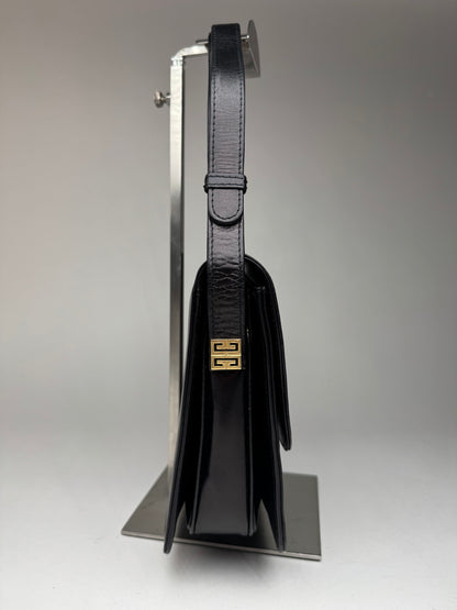 Vintage 2Way Givenchy 4G Leather Bag black