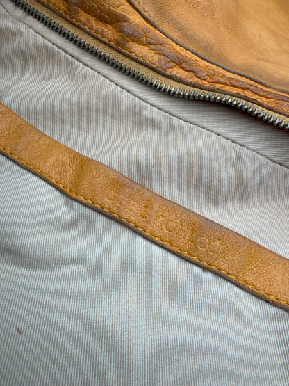 Vintage Chloe Leather Handbag Yellow