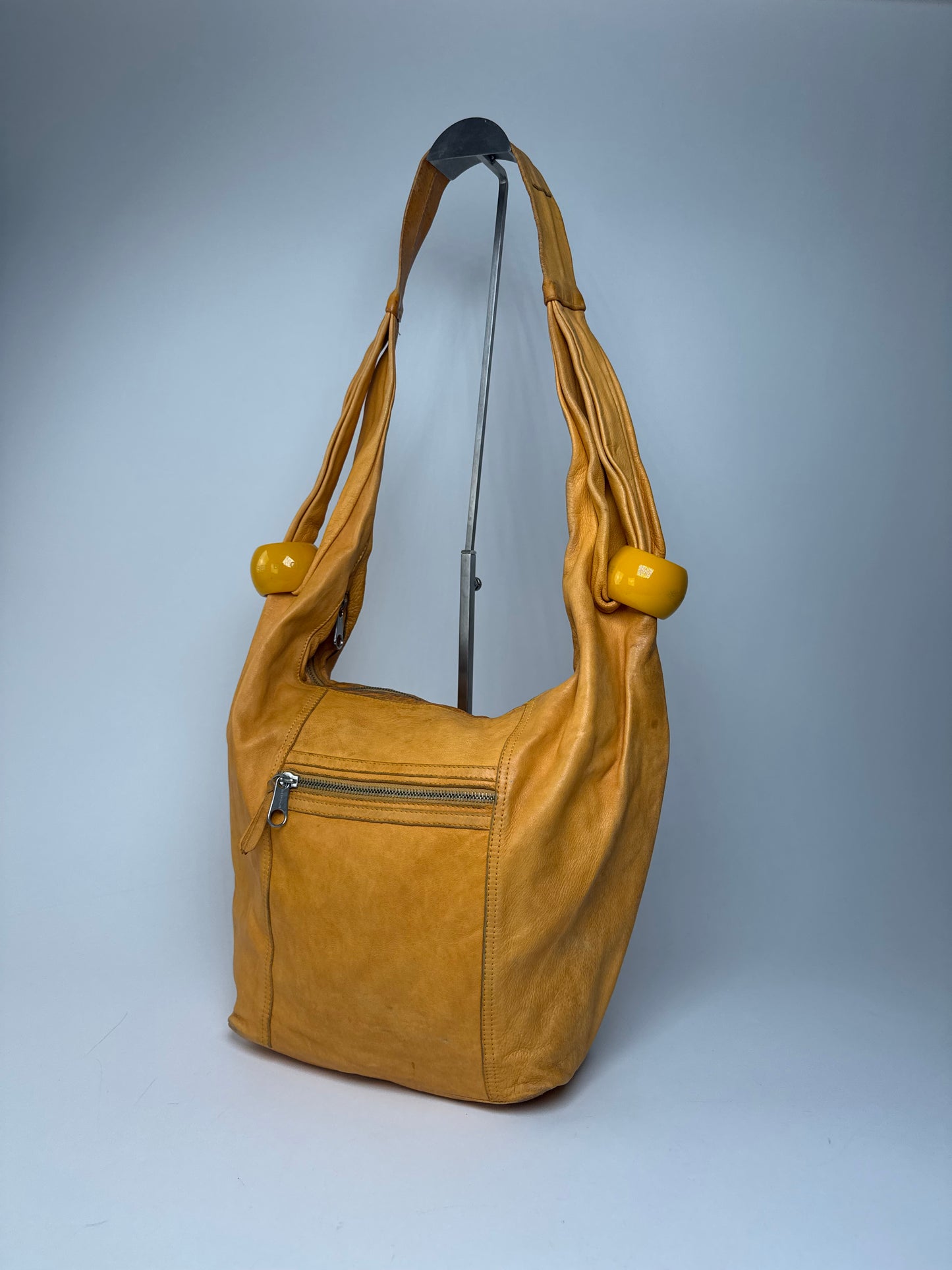 Vintage Chloe Leather Handbag Yellow