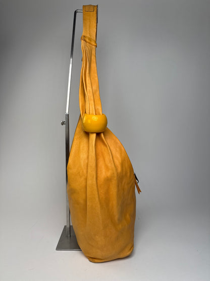 Vintage Chloe Leather Handbag Yellow