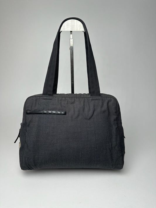 Vintage Prada Supersport Bag Anthrazite
