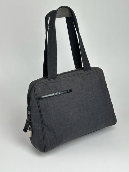 Vintage Prada Supersport Bag Anthrazite